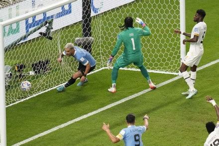 Uruguays Giorgian De Arrascaeta Celebrates After Editorial Stock Photo