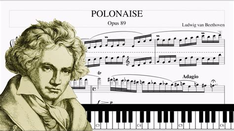 Beethoven Polonaise In C Major Op Sheets Piano Tutorial