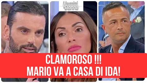 UOMINI E DONNE COLPO DI SCENA MARIO VA A CASA DI IDA E RICCARDO LA