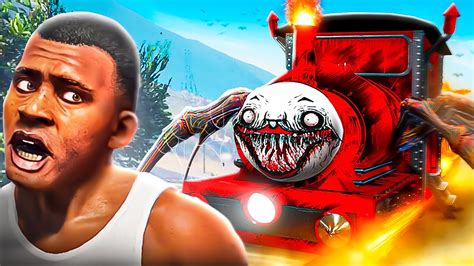 Escape CHOO CHOO CHARLES In GTA 5 YouTube