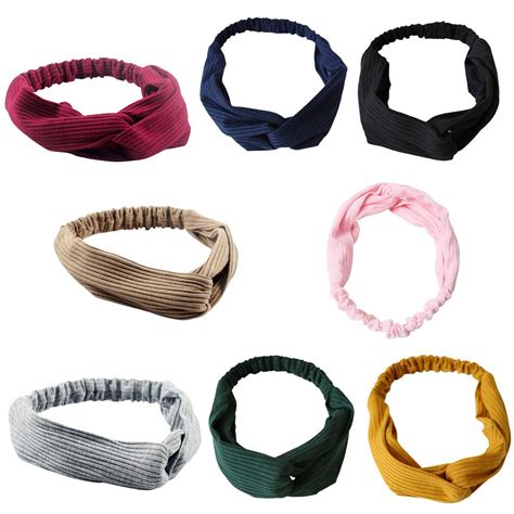 Eenvoudige Effen Kleur Haar Hoofdband Outdoor Spor Grandado