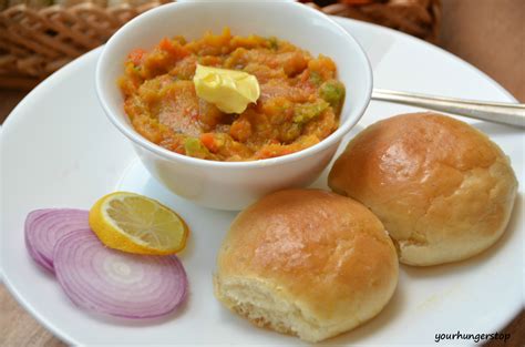 Pav Bhaji Recipe Yourhungerstop