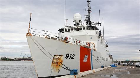 Coast Guard Cutter Legare Returns Home To Portsmouth After Counter Drug