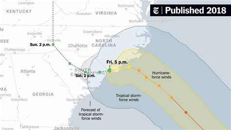 Mapping Florences Impact Rainfall Power Outages And Wind The New