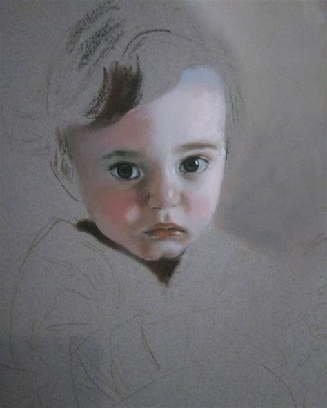 Pintando Al Pastel Qu Preciosidad Son Los Beb S Portrait Retratos