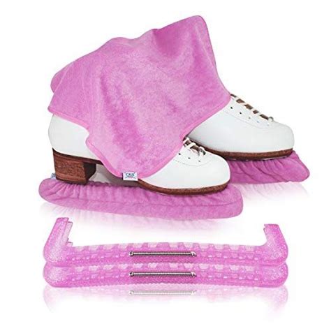 Crs Cross Skate Guards Soakers Towel Gift Set Ice Skating Guards