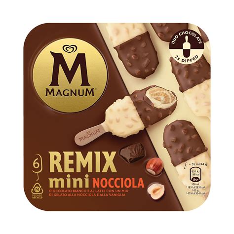 Magnum Remix Mini Nocciola Multipack 6 Pcs What S Instore