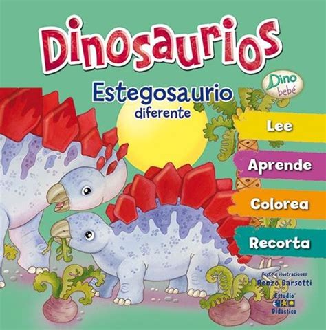 Cuesta Libros Dinosaurios Estegosaurio Diferente Td