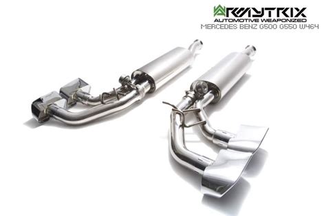 2019 Mercedes Benz G Class G500 G550 W463a Armytrix Valve Exhaust