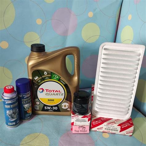 Jual Paket Service Oli Total Quartz 9000 5W 30 Altis 5 Shopee Indonesia