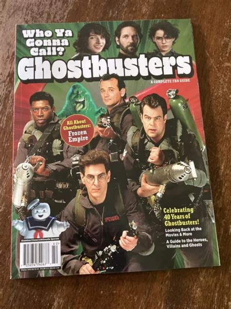 GHOSTBUSTERS A COMPLETE Fan Guide Magazine 2024 Frozen Empire Free