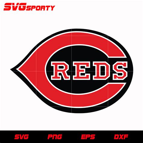 Cincinnati Reds 3 Svg Mlb Svg Eps Dxf Png Digital File For Cut