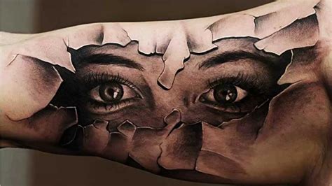 Amazing 3d Tattoos Best 3d Tattoo Designs Youtube