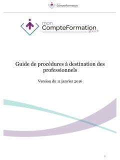 Guide De Proc Dures Destination Des Professionnels Guide De Proc