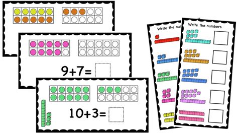 Decomposing Numbers Using Frames And Base Blocks Printable