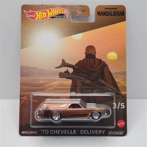 Hot Wheels Premium Star Wars The Mandalorian 70 Chevelle Delivery 3 5 Sacollection