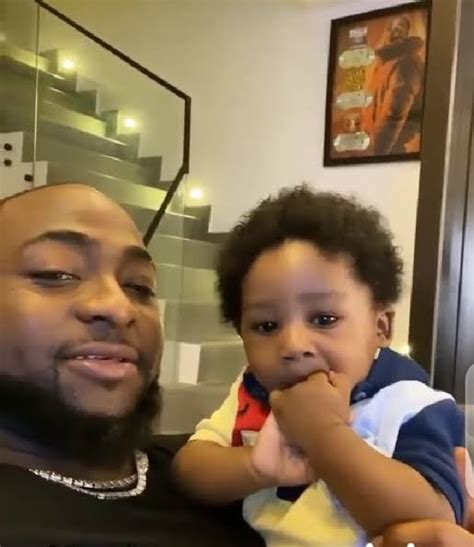 Davido Unveils The Face Of His Son David Ifeanyi Adeleke Video