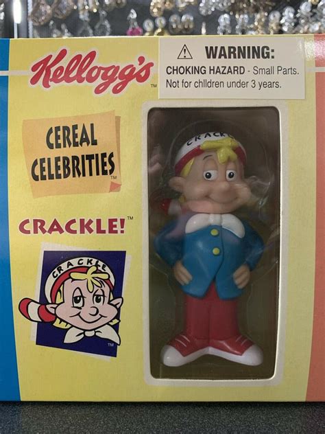 Kelloggs Cereal Celebrities Rice Krispies Snap Crackle Pop Figurines