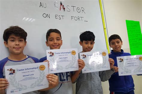 Remise Des Prix Concours Castor French International School Of Bahrain