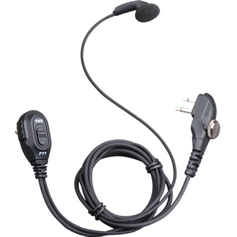 Hytera Esm12 Hytera Esm12 Vox Capable Earbud With In Line Push To