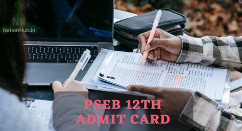 Pseb 12th Admit Card 2025‣ Punjab Board Class 12 Roll Number