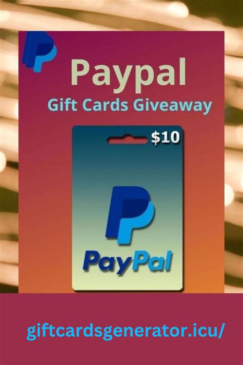 Paypal Gift Card Codes Artofit