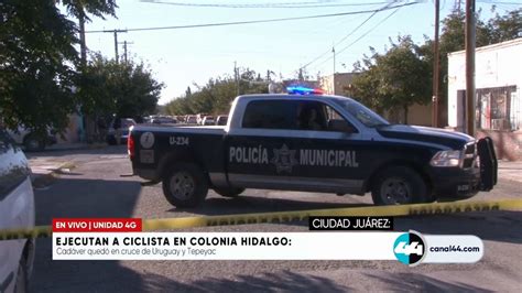 Ejecutan A Ciclista En Colonia Hidalgo YouTube