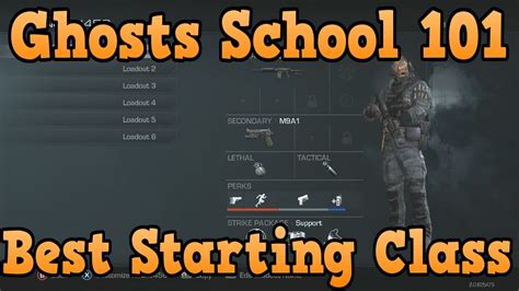 Call Of Duty Ghosts Best Starting Class For Multiplayer Best