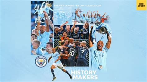 Man City Win Treble How Impressive Is That Achievement Bbc Sport