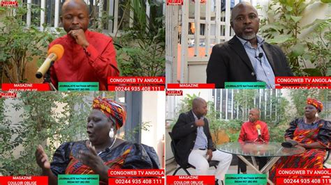 CONGOWEB TV ANGOLA MAGAZINE COULOIR OBLIGE AFFAIRE COMMUNAUTE CONGOLAIS