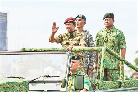 Royal Praise For Integrated Joint Security Forces Borneo Bulletin Online