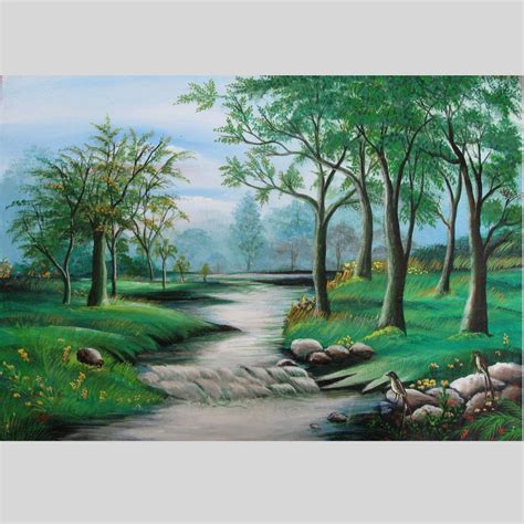 Acrylic Landscape painting – Art Home