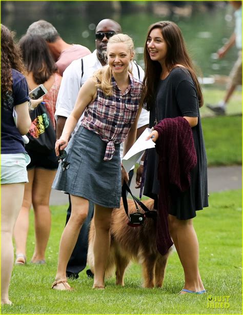 Mark Wahlberg Amanda Seyfried Wrap First Week Of Ted Filming