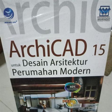 Jual Buku Ori Archicad Untuk Desain Arsitektur Perumahan Modern