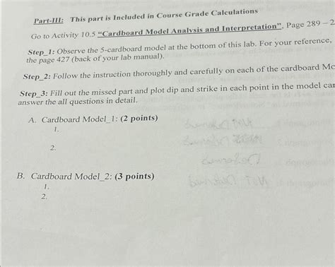 Solved Part Ii This Part Is Included In Course Grade