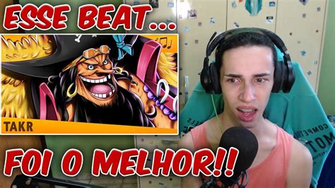 NÃO DROPOU REACT NOVA ERA Barba Negra One Piece Takeru