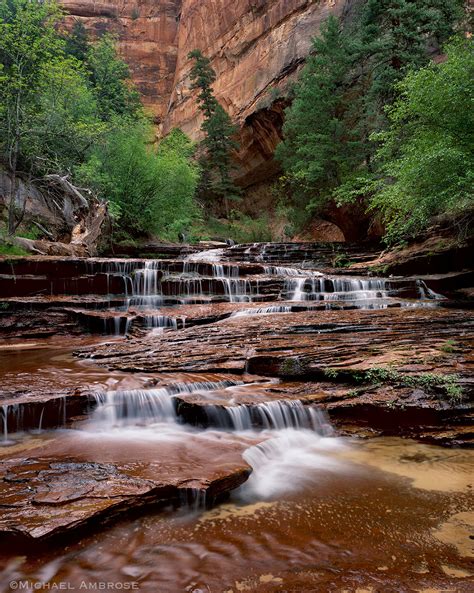 Subway Falls | Zion National Park | Michael Ambrose Photography