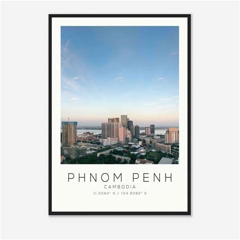 Phnom Penh - Custom Maps & Posters