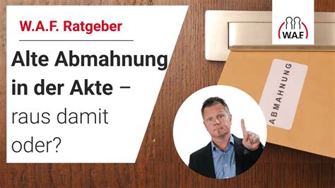 Uralte Abmahnung In Der Personalakte Raus Damit Oder Betriebsrat