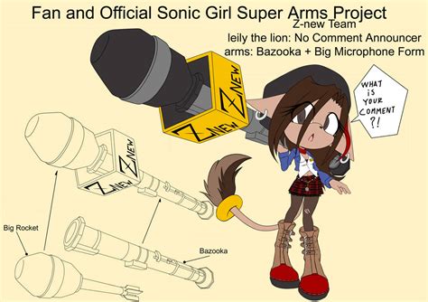 Sonicsuperarmsproject Leilydesigntest By Skyshek On Deviantart