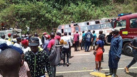 Several Feared Dead After Kensilver Bus Turns At Nithi Bridge Huku Kenya