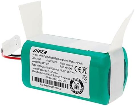 Amazon JIIKER Replacement Battery For Bissell EV675 2503 2933