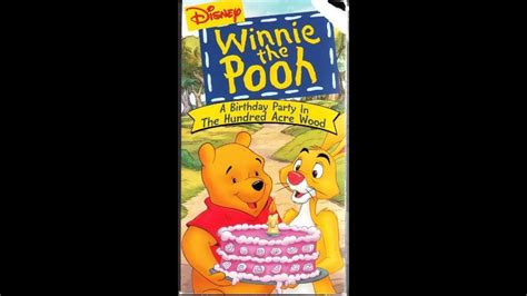 Opening To Winnie The Pooh A Birthday Party In The Hundred Acre Wood