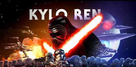 Lego Star Wars Le R Veil De La Force Kylo Ren Entre En Sc Ne Level