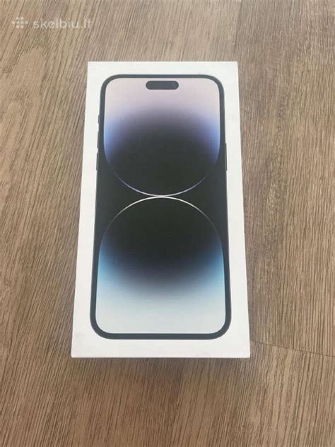 Naujas IPhone 14 Pro Max 128gb Su 2m Garantija Skelbiu Lt