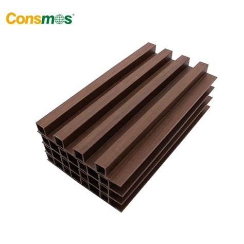 China Consmos Weather Resistant Interior Wpc Wall Panel Wood Plastic