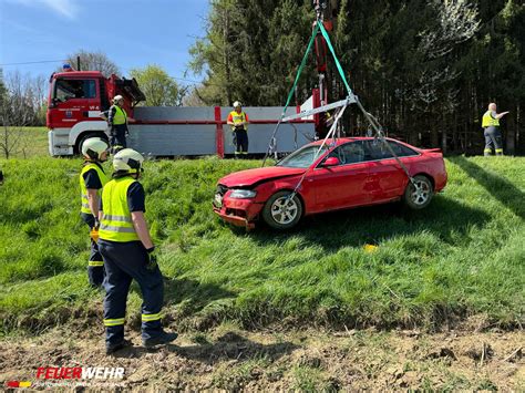 Fahrzeugbergung Feuerwehr Stegersbach