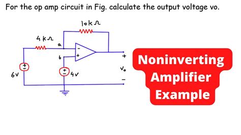 For The Difference Amplifier Circuit Shown Determine The Output Voltage At Terminal A at Gus ...