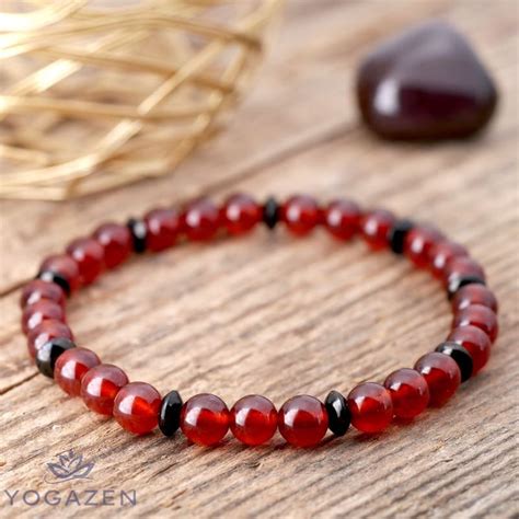 Bracelet Grenat Pyrope Pierres Naturelles Yogazen