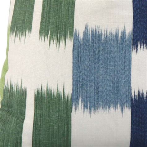 Asian Scenic Blue And Green 4x4 Fabric Sample Etsy